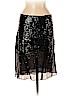 DKNY 100% Silk Black Silk Skirt Size 8 - photo 1