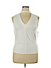 H By Halston White Sleeveless Top Size XL - photo 1