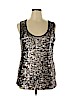 Calvin Klein Brown Sleeveless Top Size XL - photo 1