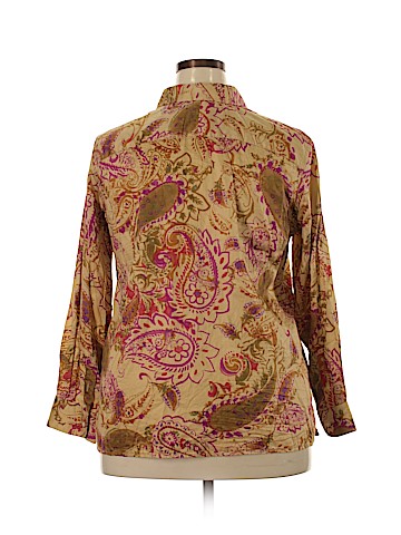 Lauren by Ralph Lauren Long Sleeve Button-Down Shirt (view 2)