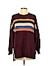 American Eagle Outfitters 100% Polyester Burgundy Pullover Sweater Size XXS - photo 1