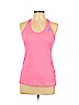 Adidas 100% Polyester Pink Active Tank Size L - photo 1