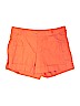 British Khaki 100% Cotton Orange Khaki Shorts Size 14 - photo 1