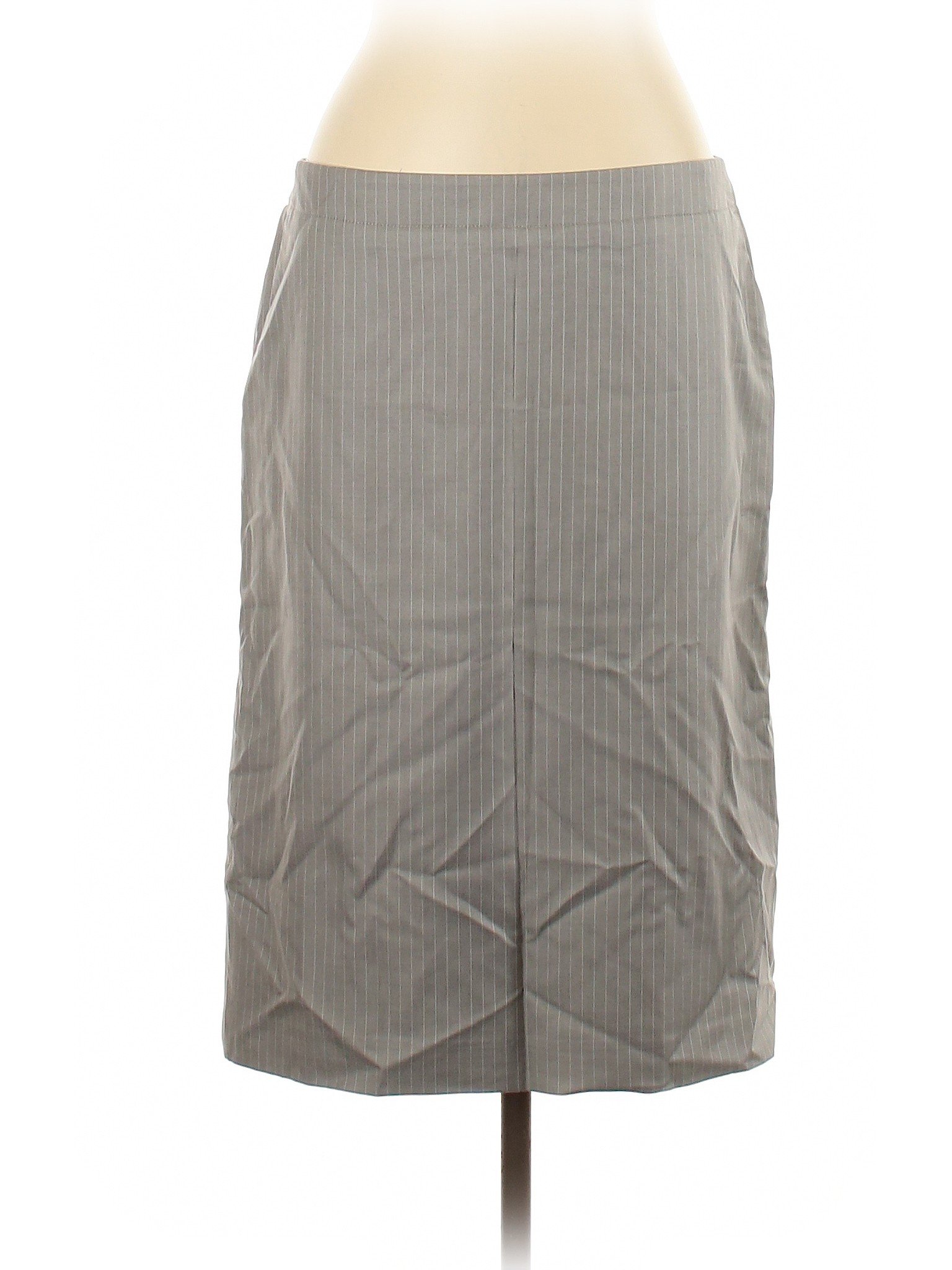 Banana Republic Women Gray Wool Skirt 14 | eBay