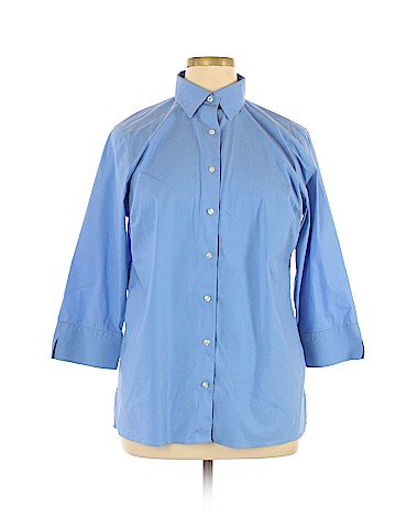 Lands' End Long Sleeve Button-Down Shirt (view 1)