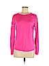 Adidas 100% Polyester Pink Long Sleeve T-Shirt Size M - photo 1