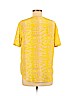 Equipment 100% Silk Yellow Short Sleeve Silk Top Size M - photo 2