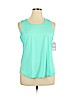 Tek Gear 100% Polyester Teal Active Tank Size XL - photo 1