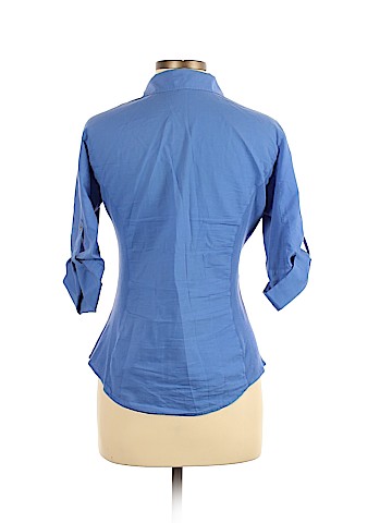 James Perse 3/4 Sleeve Button-Down Shirt (view 2)