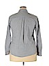 Faded Glory 100% Cotton Gray Long Sleeve Button-Down Shirt Size XXL - photo 2