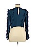 Ali & Jay 100% Polyester Blue Long Sleeve Blouse Size XL - photo 2