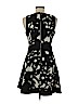 Banana Republic 100% Cotton Black Casual Dress Size 8 (petite) - photo 2