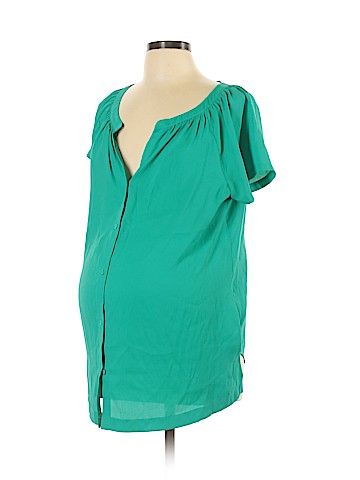 Ann Taylor LOFT Short Sleeve Blouse (view 1)