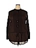 Gap 100% Cotton Brown Long Sleeve Blouse Size XXL - photo 1