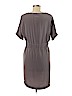 H&M 100% Polyester Gray Casual Dress Size 6 - photo 2