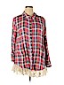 Umgee Pink Long Sleeve Button-Down Shirt Size 1X - photo 1