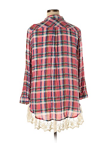 Umgee Long Sleeve Button-Down Shirt (view 2)