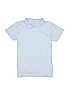 Lands' End 100% Cotton Solid Blue Short Sleeve Polo Size 10 - 12 - photo 1