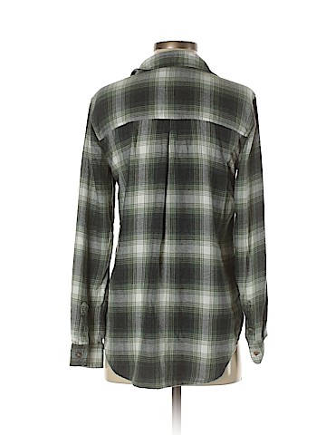 American Eagle Outfitters Long Sleeve Button-Down Shirt (view 2)