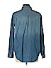 Mossimo 100% Cotton Blue Long Sleeve Button-Down Shirt Size L - photo 2