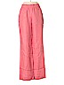 Escada 100% Linen Pink Linen Pants Size EU 40 / US 10 - photo 1