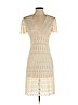BCBGMAXAZRIA Ivory Casual Dress Size 2 - photo 1