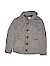 Old Navy 100% Polyester Solid Gray Coat Size 8 - photo 1