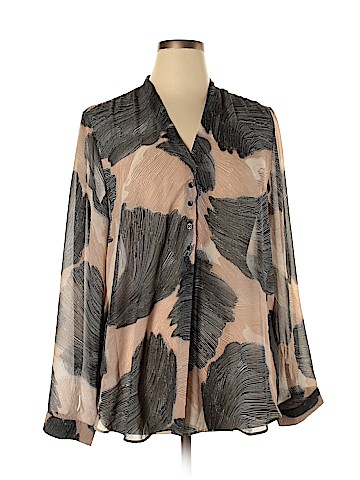 Banana Republic Factory Store Long Sleeve Blouse (view 1)