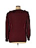 Christie & Jill 100% Polyester Burgundy Long Sleeve Blouse Size 16 - photo 2