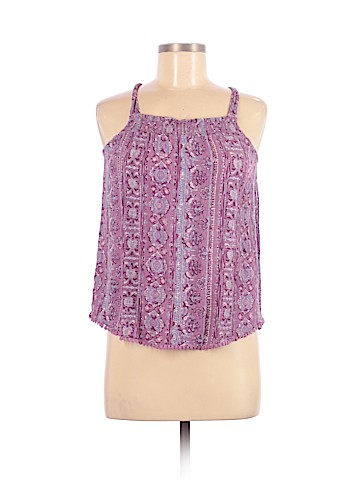 Pink Rose Sleeveless Top (view 1)