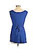 Liz Lange Maternity Blue Casual Dress Size L - photo 2
