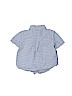 Ralph by Ralph Lauren 100% Cotton Blue Short Sleeve Button-Down Shirt 9-12 MO / 12 MO - photo 2