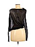 BCBGMAXAZRIA Black Long Sleeve Blouse Size XXS - photo 2