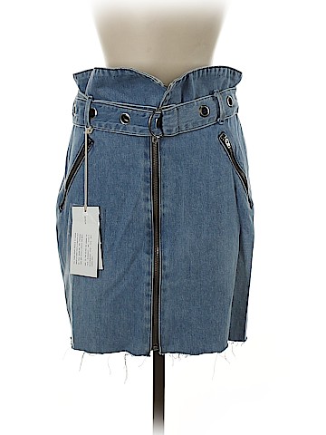 GRLFRND Denim Skirt (view 1)