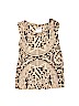 Assorted Brands 100% Cotton Tan Sleeveless Top 9-12 MO / 12 MO - photo 1