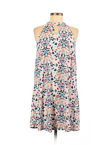 Pink Rose Casual Dress (view 1)