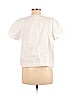 Madewell White Short Sleeve Top Size M - photo 2