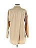 Lafayette 148 New York Tan 3/4 Sleeve Button-Down Shirt Size M - photo 2