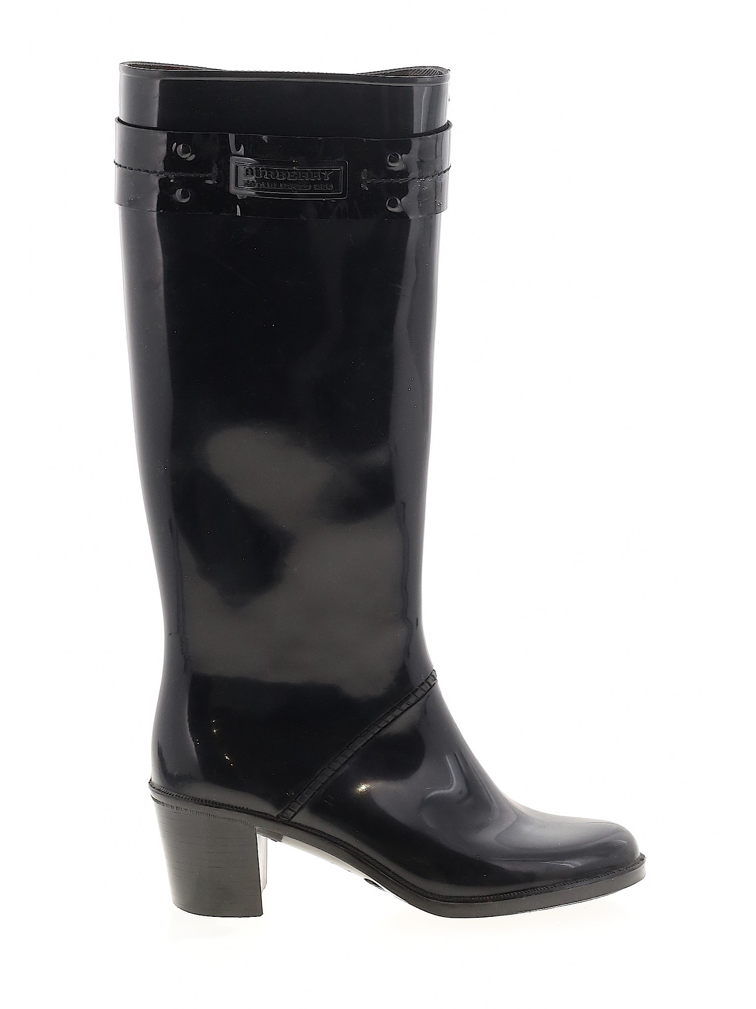 burberry short rain boots