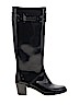 Burberry Black Rain Boots Size 7 - photo 1