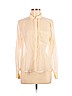 H&M Tan 3/4 Sleeve Blouse Size 6 - photo 1