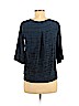 Vince. 100% Silk Blue 3/4 Sleeve Silk Top Size XS - photo 2