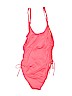 DKNY Pink One Piece Swimsuit Size 14 - photo 2