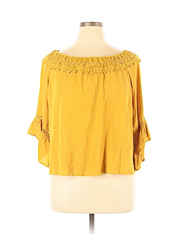 Studio JPR 3/4 Sleeve Blouse (view 1)