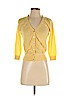 Vince. 100% Cashmere Yellow Cashmere Cardigan Size XS - photo 1