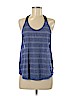 Nike 100% Polyester Blue Active Tank Size M - photo 1