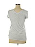 H by Bordeaux Gray Short Sleeve T-Shirt Size XL - photo 2