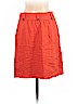 Tory Burch 100% Linen Orange Casual Skirt Size 6 - photo 2