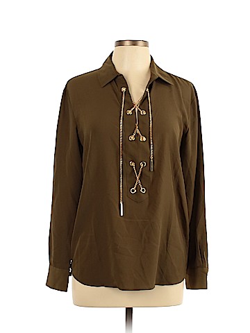 MICHAEL Michael Kors Long Sleeve Blouse (view 1)