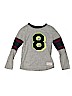 Gap Kids 100% Cotton Graphic Gray Long Sleeve T-Shirt Size S (kids) - photo 1